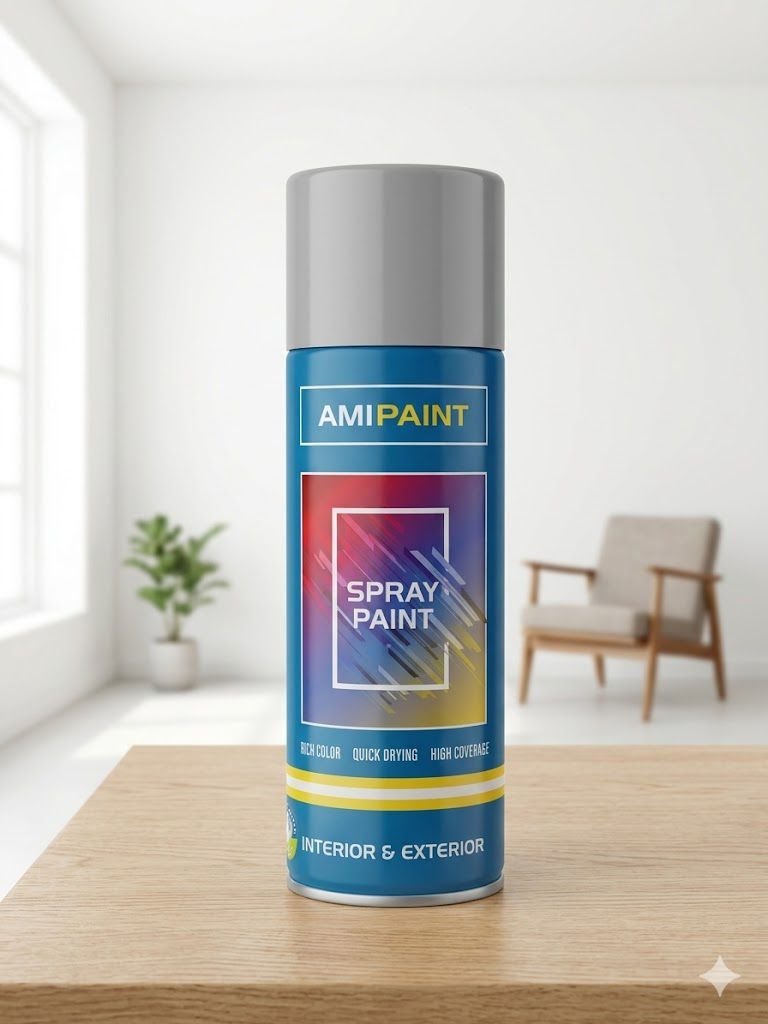 Peinture Spray Silver Gris 280G 1 Peinture Spray Silver Gris 280G