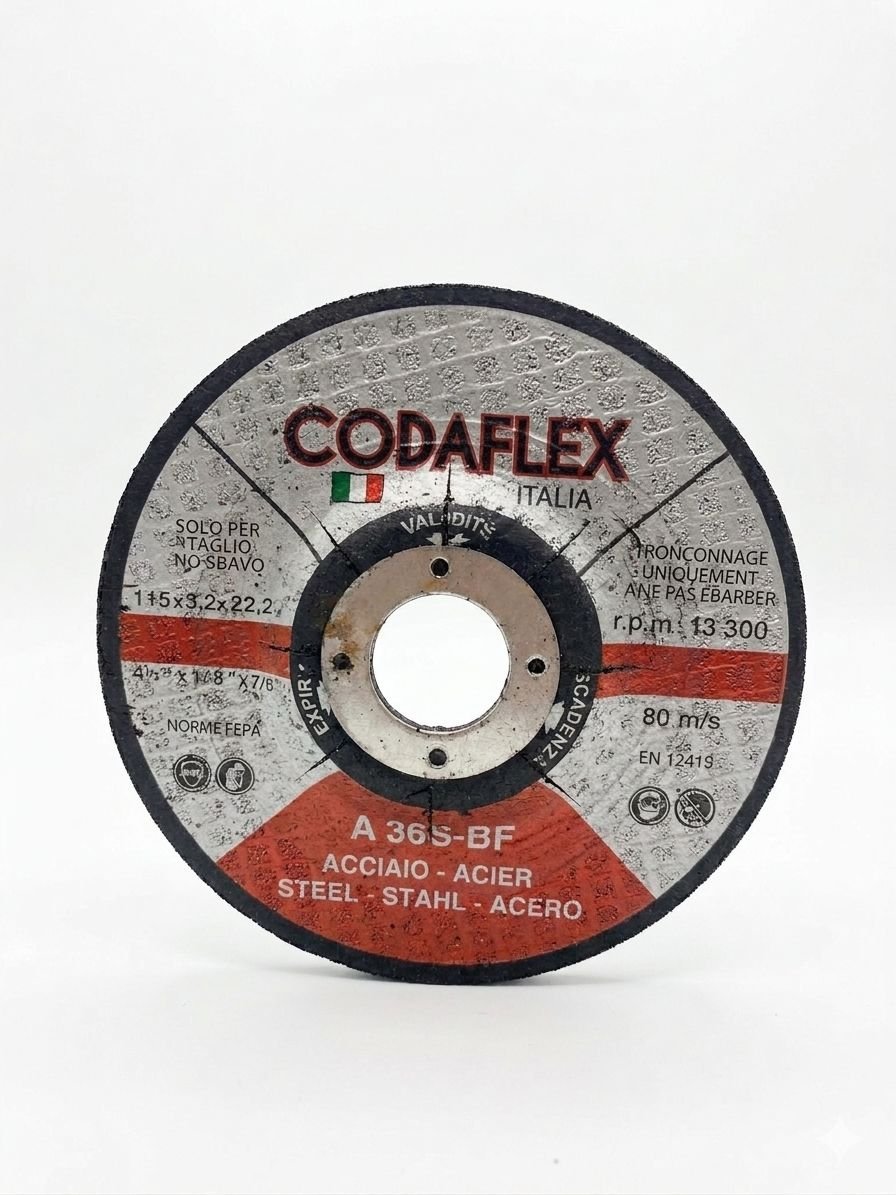Disque A Tronçonner 115*3,2*22,23 1 Disque A Tronçonner 115*3,2*22,23