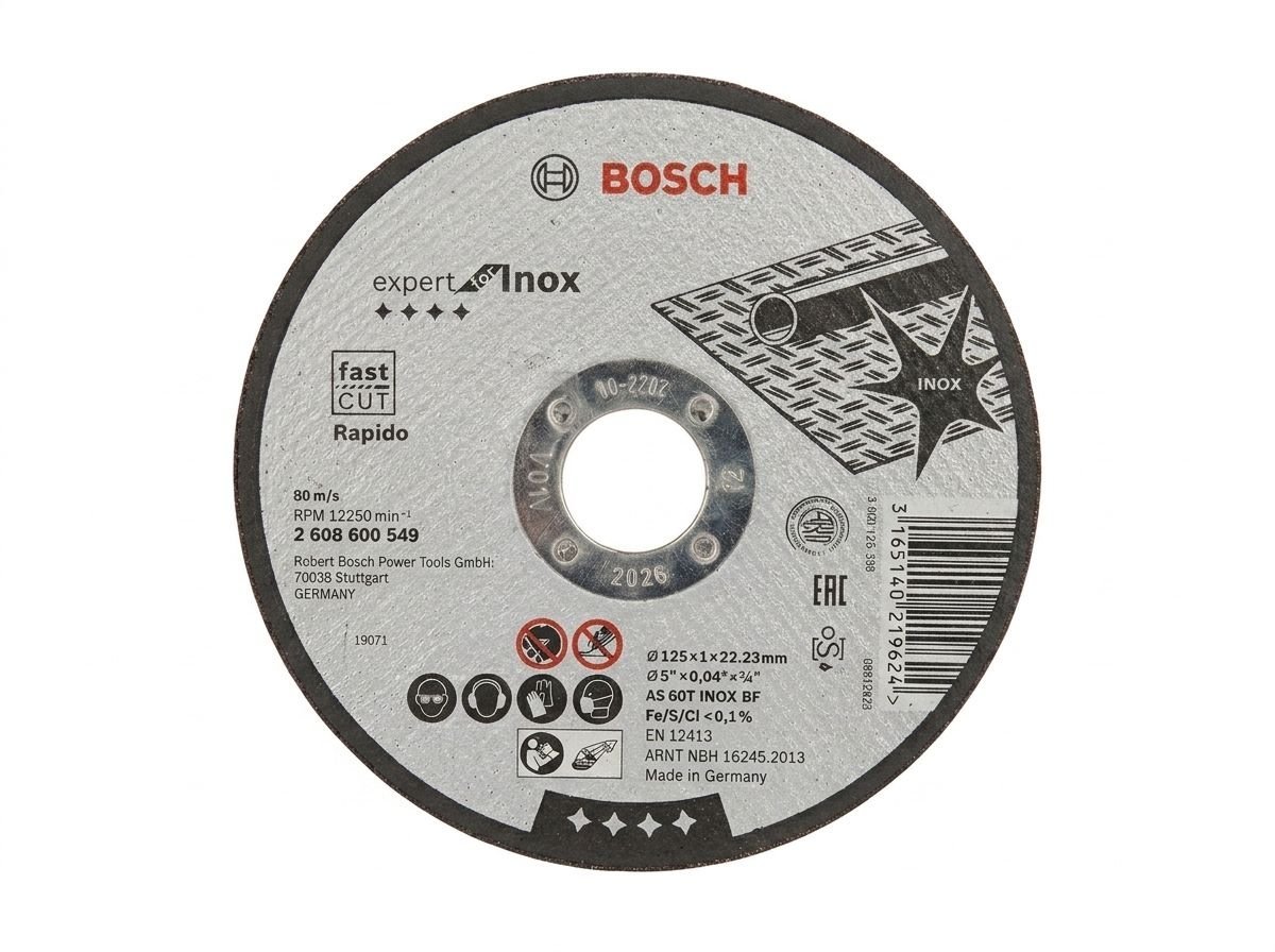 Disque Tronçonner 125*1*22,23 1 Disque Tronçonner 125*1*22,23