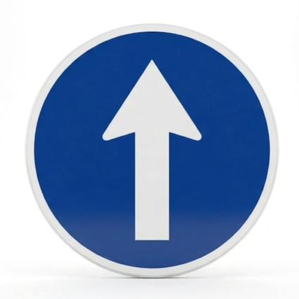 PANNEAU DE SIGNALISATION FLECHE DIRECTIONNELLE