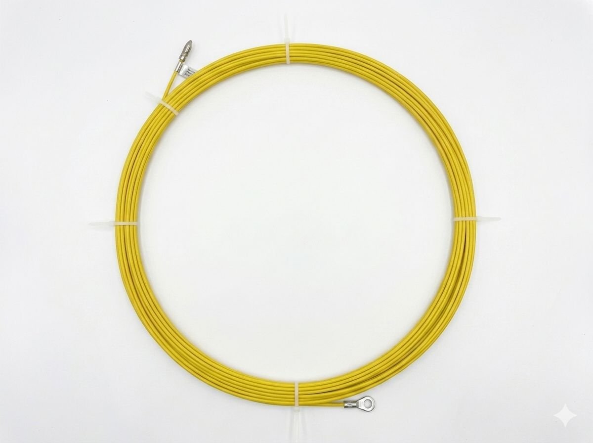 Aiguille De Tirage De Cable Diam 4,5Mm 50M Sans Devidoire 1 Aiguille De Tirage De Cable Diam 4,5Mm 50M Sans Devidoire