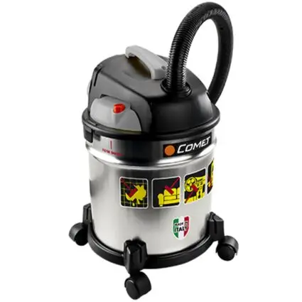 Aspirateur Eau Et Poussiere Comet Cv20S 1200W 20L Avec Fonction Souffleur