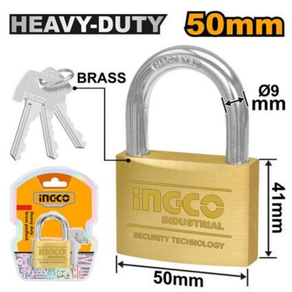 CADENAS EN LAITON ROBUSTE 50mm REF:DBPL0502 INGCO INGCO Maroc