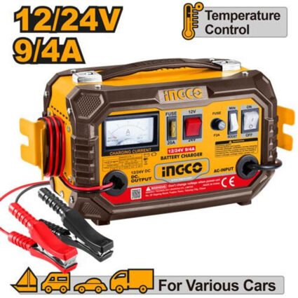 CHARGEUR POUR BATTERIE 12V/24V REF: ING-CB1601 INGCO INGCO Maroc