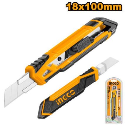 CUTTER 158mm +1 LAME 18*100mm REF: HKNS16518 INGCO INGCO Maroc