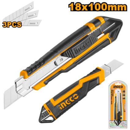 CUTTER 169mm +3 LAMES 18*100 REF: HKNS16538 INGCO INGCO Maroc