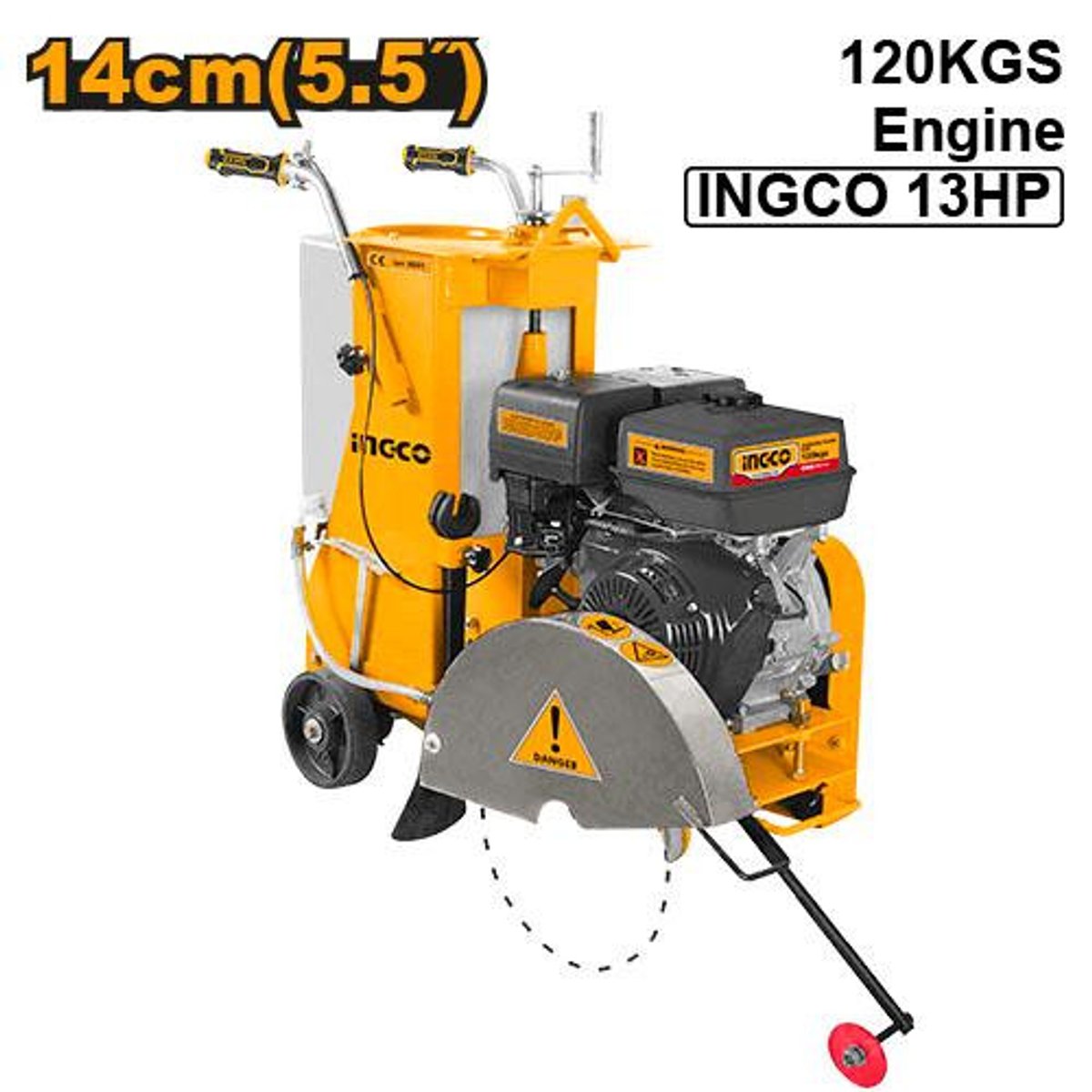 Découpeuse À Sol Moteur Ingco 13Hp 120Kg Ref: Gsf16-2 Ingco 1 Découpeuse À Sol Moteur Ingco 13Hp 120Kg Ref: Gsf16-2 Ingco Ingco Maroc