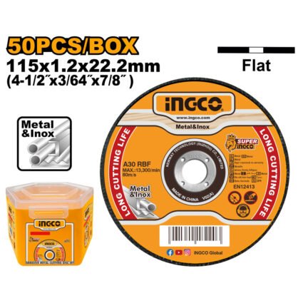 DISQUE A TRONCONNER 115*1.2*22.2 REF: MCD1211550 INGCO INGCO Maroc