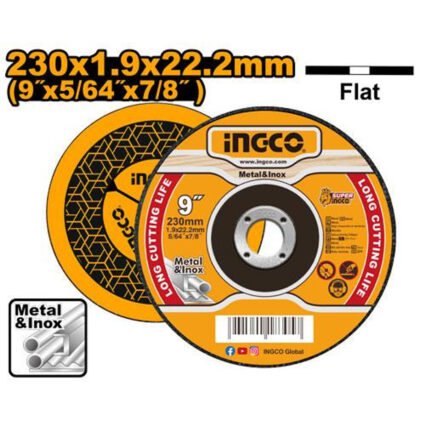 DISQUE A TRONCONNER 230*1.9*22.2 REF: MCD302303 INGCO INGCO Maroc