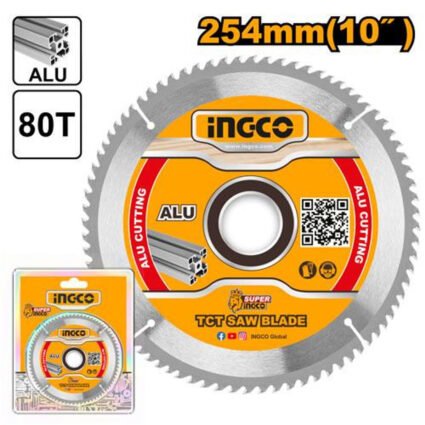 DISQUE ALU 254mm 80 DENTS REF: TSB325428 INGCO INGCO Maroc
