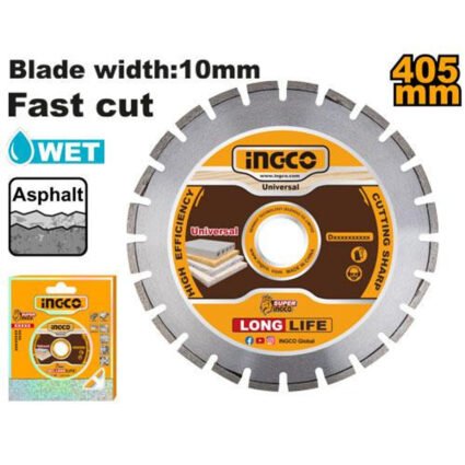 DISQUE DIAMANT POUR ASPHALT 450MM REF:DMD064051 INGCO INGCO Maroc