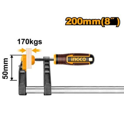 ETAU 50*200mm REF: HFC020502 INGCO INGCO Maroc