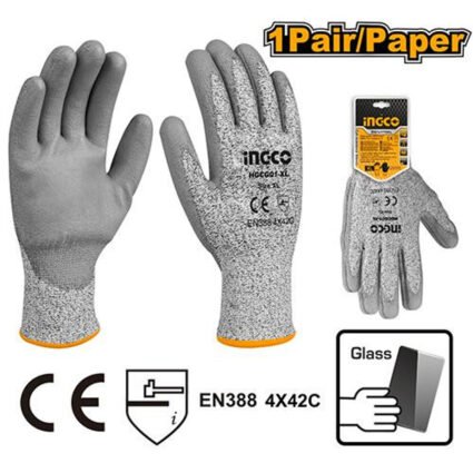 GANT ANTI-COUPURE ET ABRASION T:XL REF: HGCG01-XL INGCO INGCO Maroc