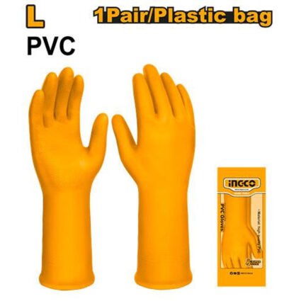 GANT PVC JAUNE REF:HGVP01 INGCO INGCO Maroc