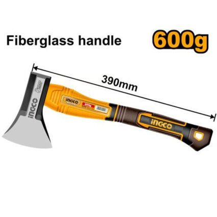 HACHE 600G 390mm A TËTE FORGEE SI REF:HAX081600 INGCO INGCO Maroc