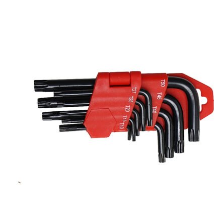 JEU CLE MALE TORX AVEC TROU 9PCS REF:1093 NOBEL NOBEL Maroc