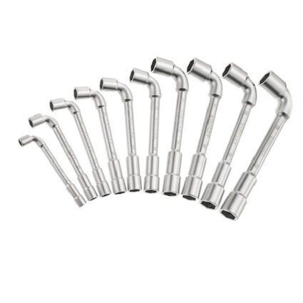 JEU CLES A PIPE DEBOUCHE 10PCS: 8-10-11-12-13-14-16-17-18-19 REF :1030S NOBEL OUTILLAGE A MAIN Maroc