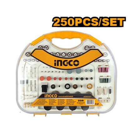 JEU D'ACCESSOIRES DE 250 PCS POUR MINI PERCEUSE REF:AKMG2501 INGCO INGCO Maroc