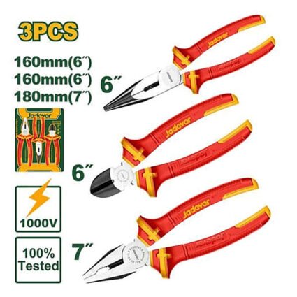 Jeu de 3 pinces isolées JADEVER Maroc