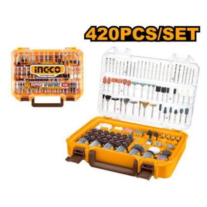 MALETTE ACCESSOIRES POUR MINI PERCEUSE 420PCS REF:AKMG4208 INGCO INGCO Maroc