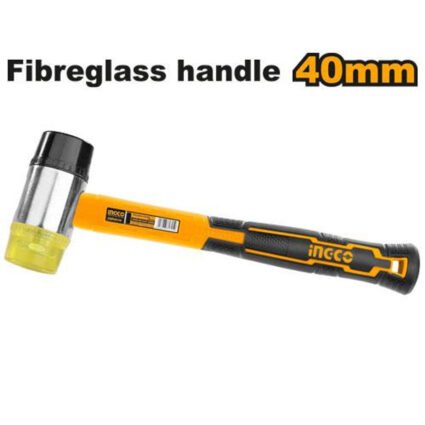 MASSETTE D40mm POIGNE EN FIBRE DE VERRE REF:HRPH8140-INGCO INGCO Maroc