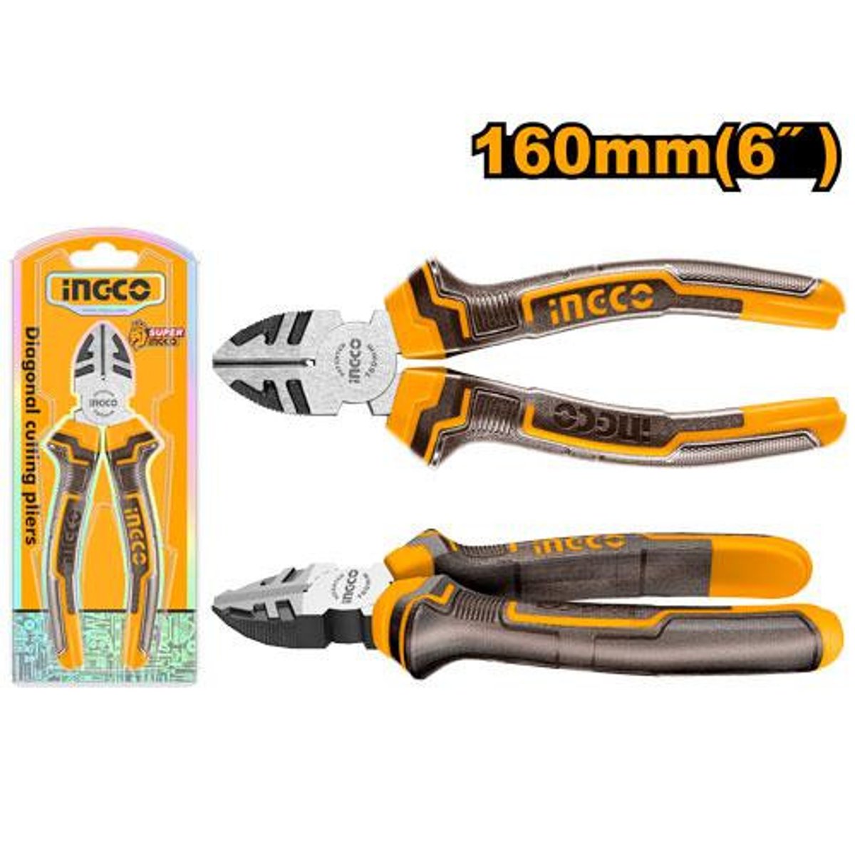 Pince Coupante Diagonale 160Mm Ref: Hdcp08168 Ingco 1 Pince Coupante Diagonale 160Mm Ref: Hdcp08168 Ingco Ingco Maroc