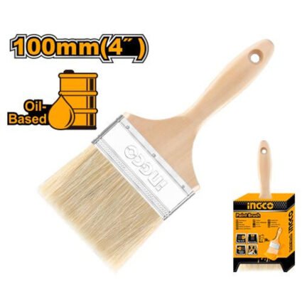 PINCEAU EN BOIS 100MM POUR PEINTURE A HUILE LONGUEUR DES POILS:70MM REF:CHPTB0504 INGCO INGCO Maroc