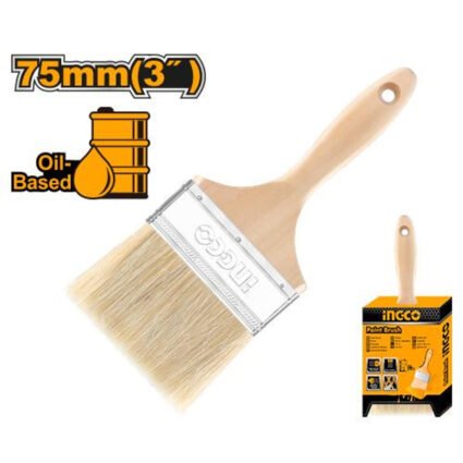 PINCEAU EN BOIS 75MM POUR PEINTURE A HUILE LONGUEUR DES POILS:64MM REF:CHPTB0503 INGCO INGCO Maroc