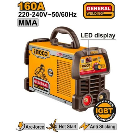 POSTE A SOUDER MMA INVERTER 160A REF:ING-MMA16059 INGCO INGCO Maroc