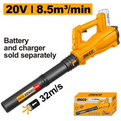 SOUFLEUR A BATTERIE ( SANS BATTERIE/CHARGEUR)8.5m3/MIN REF:CABLI20323 INGCO INGCO Maroc