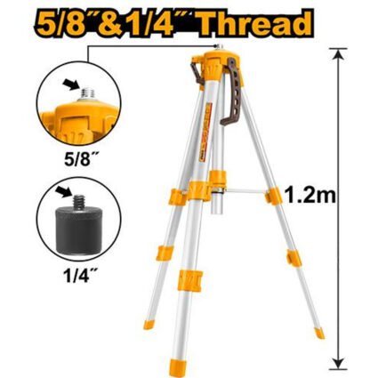TREPIEDS POUR NIVEAU LASER HLL156508 REF:HLLT01152 INGCO INGCO Maroc